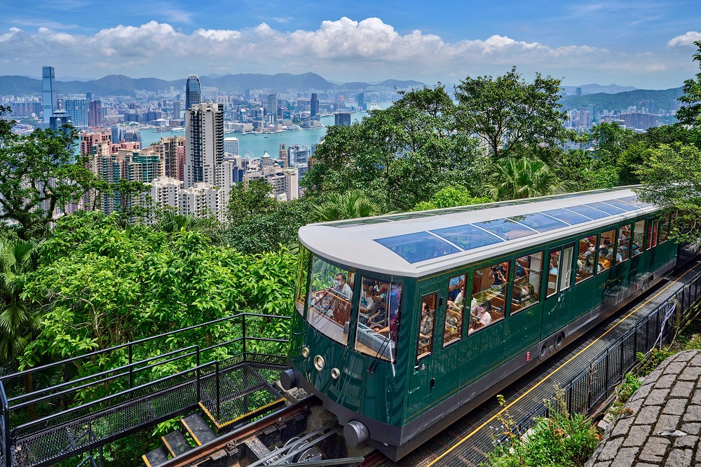 Iconic Peak Tram since 1888 (2022)
